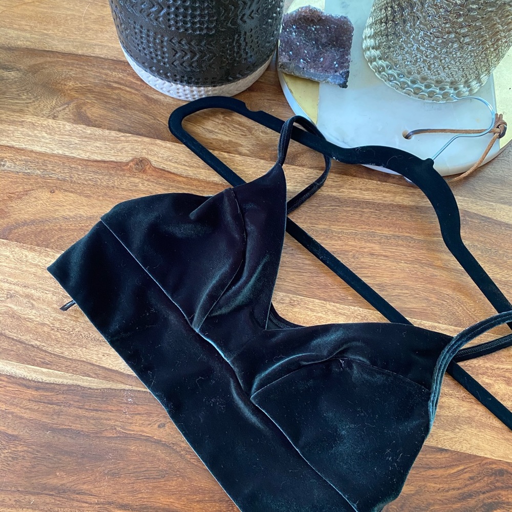 Velvet top